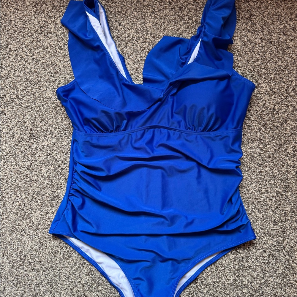 Women’s Blue One Piece Swimsuit